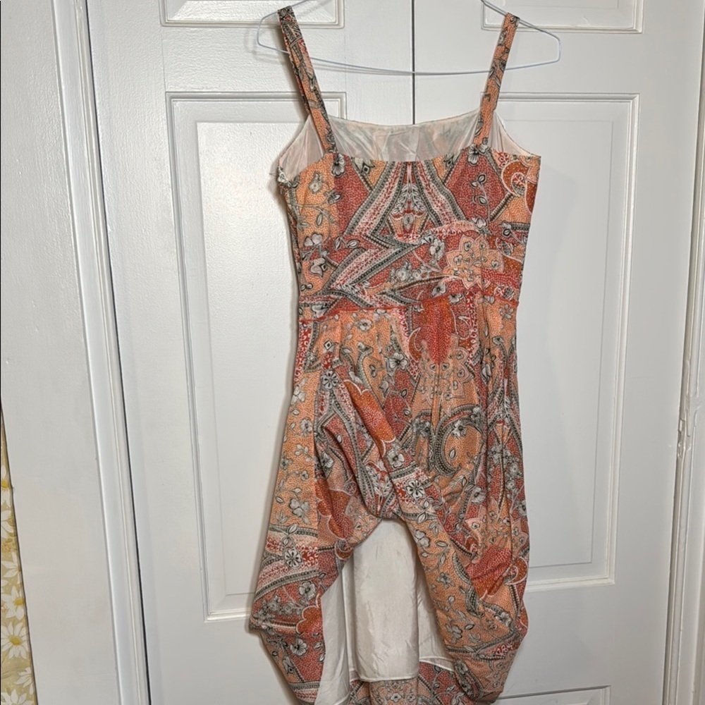 NWOT Anne Taylor Paisley Print Fit and Flare Summer  Dress - Picture 7 of 8